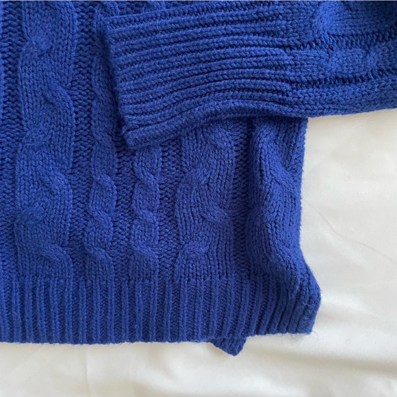 Hippie Rose Blue Pull Over Sweater - Picture 3 of 4